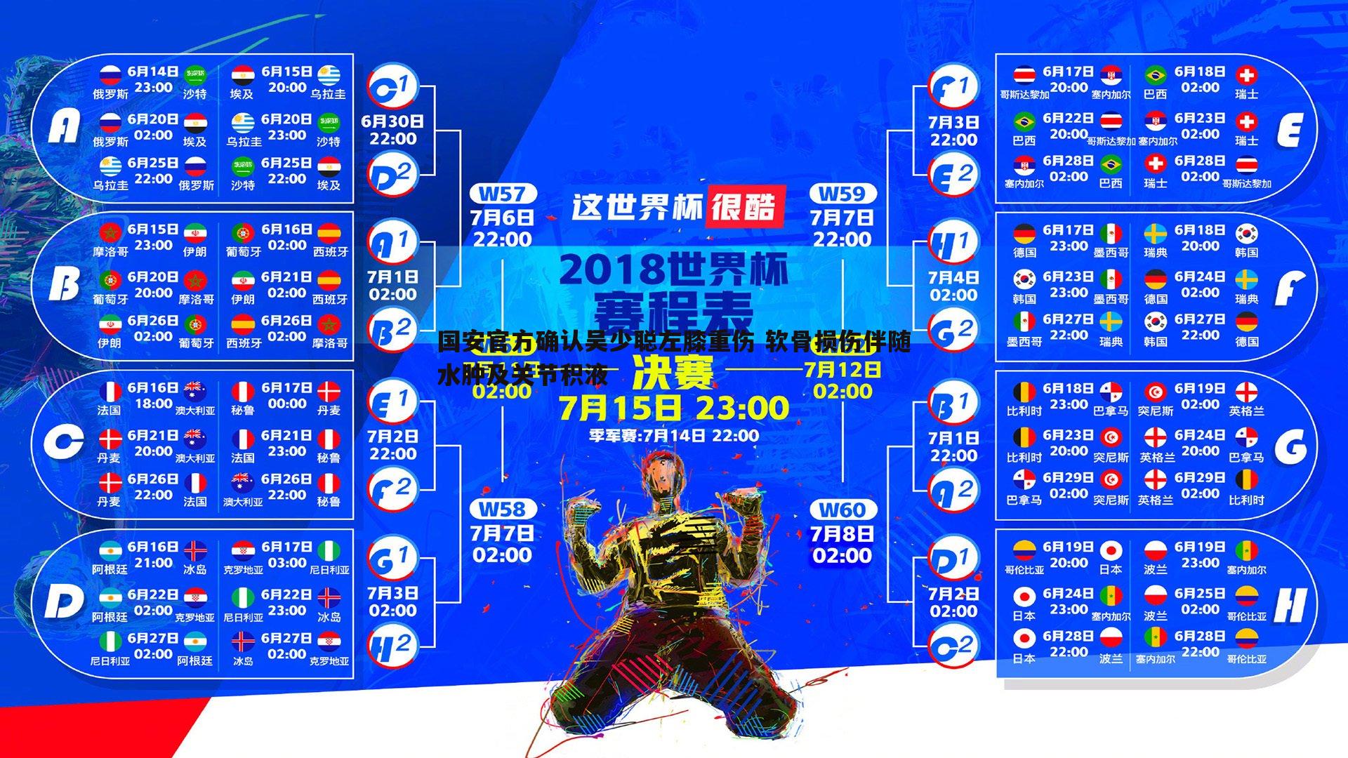 澳客官方网站-国安官方确认吴少聪左膝重伤 软骨损伤伴随水肿及关节积液 澳客官方网站-国安官方确认吴少聪左膝重伤 软骨损伤伴随水肿及关节积液